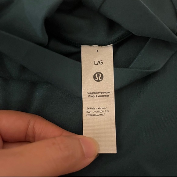 New Lululemon Turtleneck Bodysuit Large $88 - Picture 7 of 9